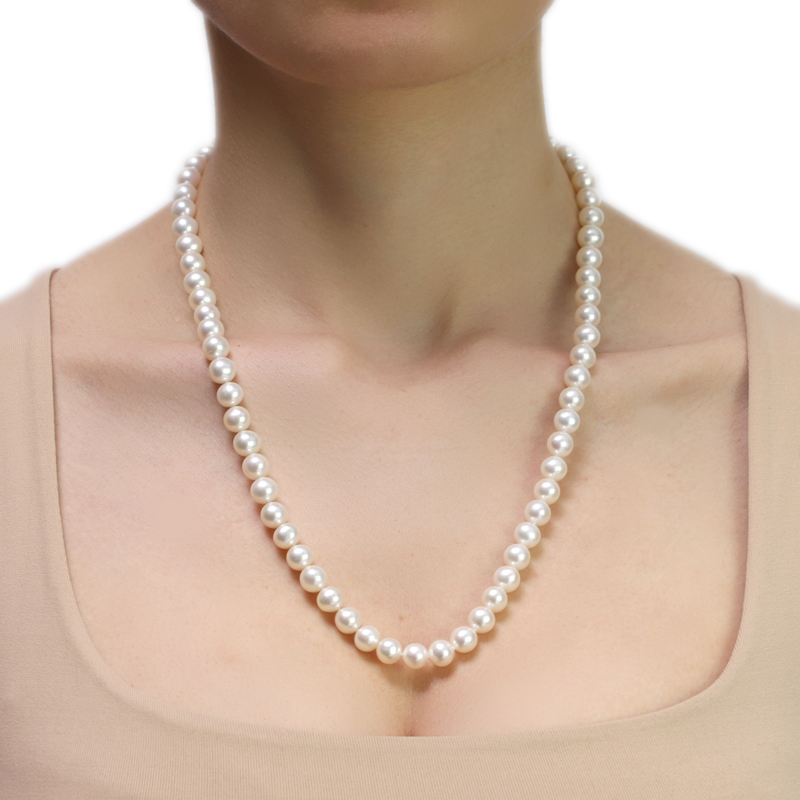 product/thumbnail_img/Ann Harding White Freshwater Pearl Necklace .jpg